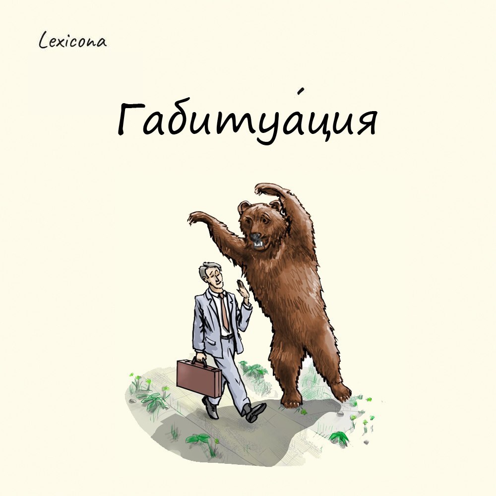 Габитуация
Это способность мозга привыкать к внешним раздражителям, после чего они уже не вызывают бурной реакции | Сетка — социальная сеть от hh.ru