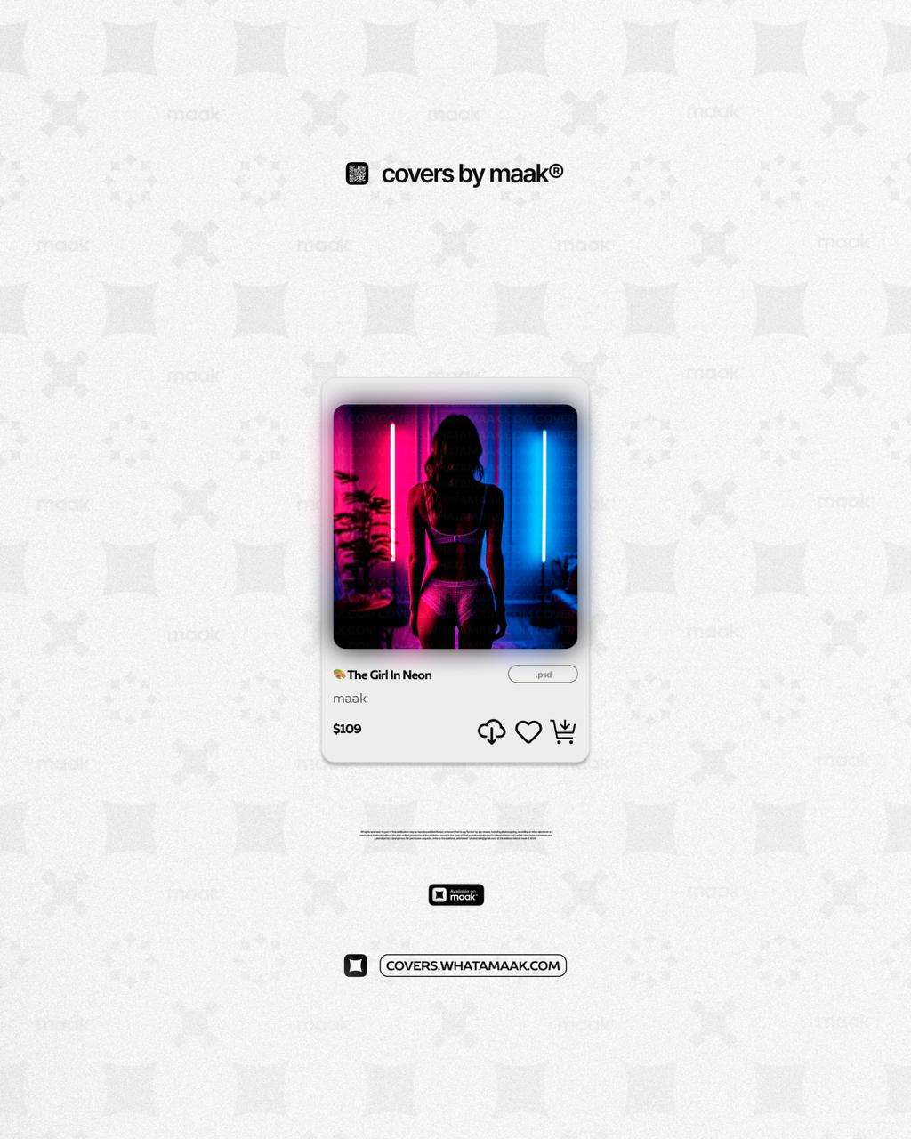 💽 Новая обложка в продаже ╳ «The Girl In Neon»
❗️ Обложка предоставлена исключительно в ознакомительной форме. Чтобы использовать обложку в коммерческих целях, обратитесь к нам | Сетка — социальная сеть от hh.ru