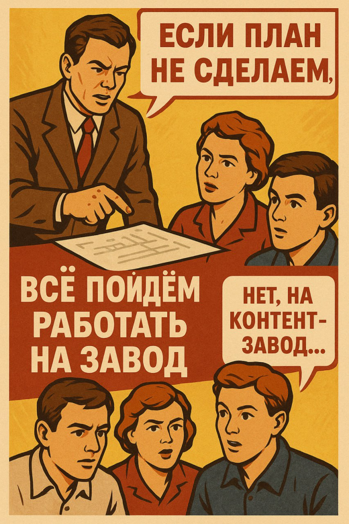 Одни контент-заводы в стране, СММ-щики без работы сидят… | Сетка — социальная сеть от hh.ru
