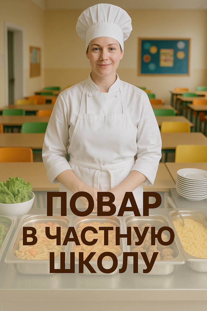 📣 Вакансия: Повар в частную школу “Путь к Успеху”
🏫 Адрес: м | Сетка — социальная сеть от hh.ru