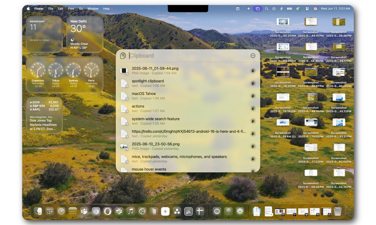 Обновил свой макбук до macOS Tahoe. И что-то мне внешний вид напоминает... один linux desktop environment | Сетка — социальная сеть от hh.ru