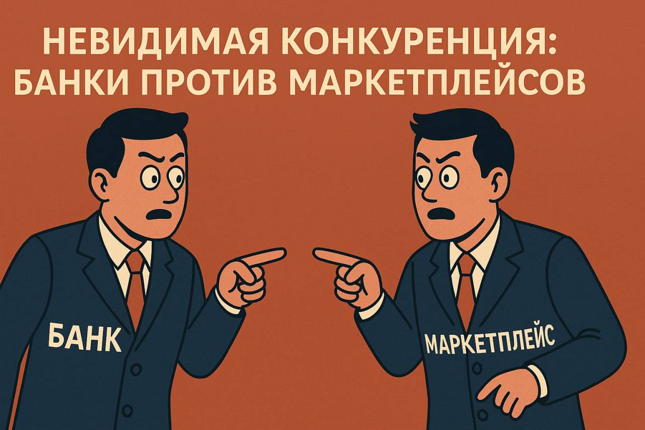 👊 Невидимая конкуренция: банки против маркетплейсов
Рынок финансовых услуг сегодня уже невозможно разделить на классические банки и цифровые площадки | Сетка — социальная сеть от hh.ru