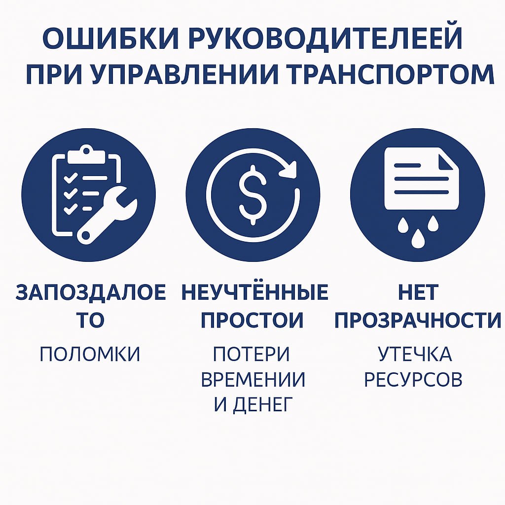 🚛 Ошибки руководителей при управлении транспортом
Даже опытные руководители допускают простые, но дорогие ошибки, когда дело касается автопарка | Сетка — социальная сеть от hh.ru