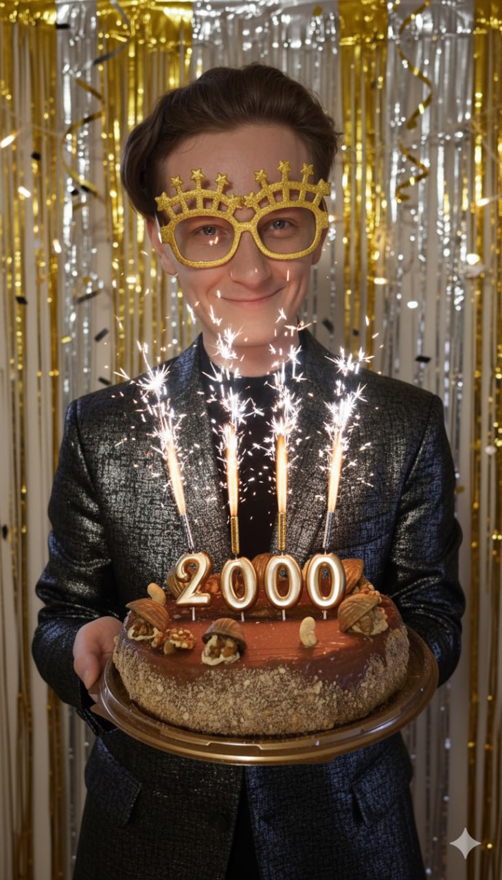 Ну что, друзья, вот нас и 2000! 💪
Чуть больше года назад эта цифра казалась недосягаемой, невозможной. А получилось!
Даже сложно поверить. Спасибо всем! Рад, что вы со мной | Сетка — социальная сеть от hh.ru