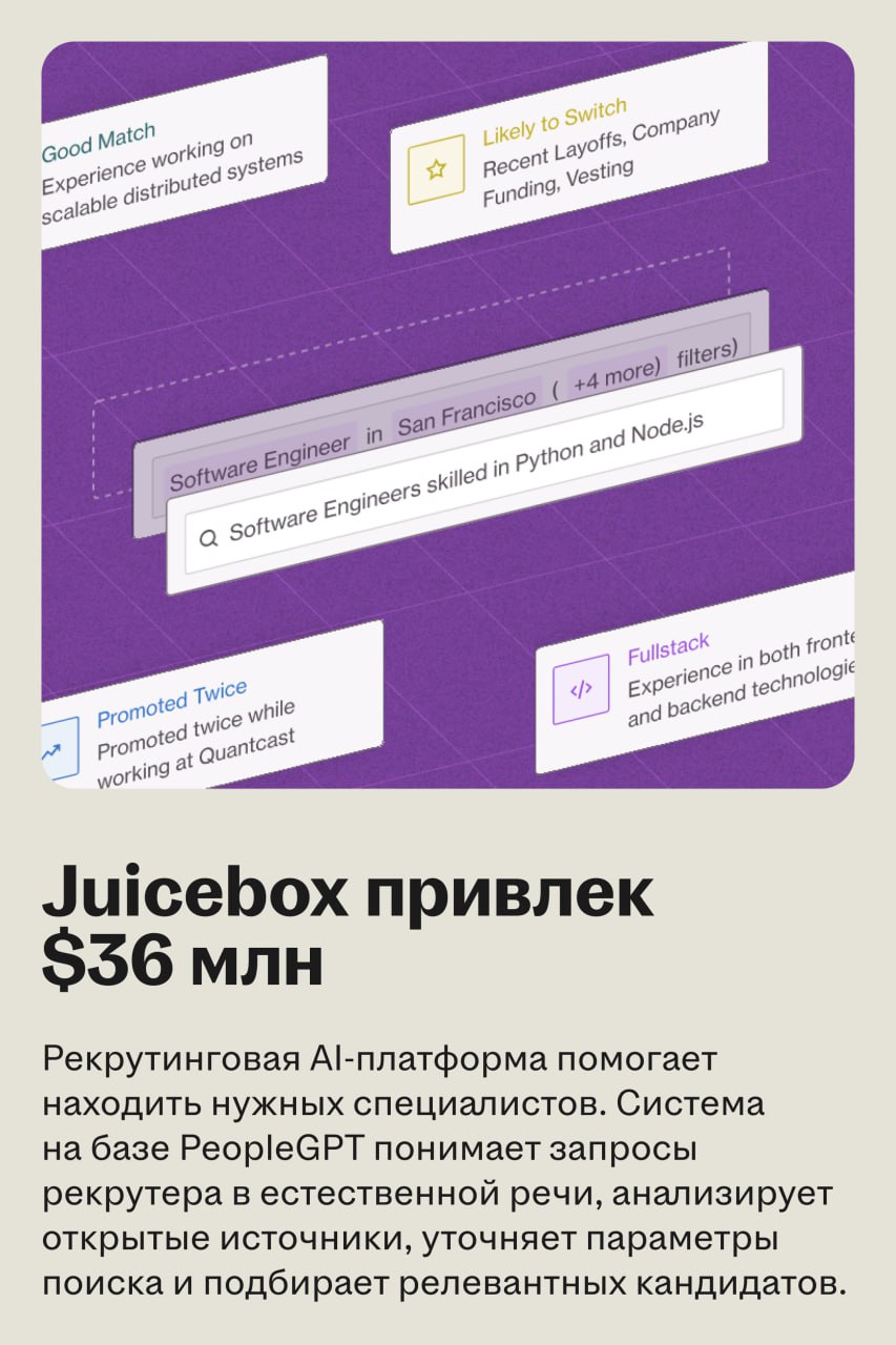 Куда идут деньги в HRTech: главные сделки сентября
Собрали главные сделки и инвестиции в HRTech за сентябрь | Сетка — социальная сеть от hh.ru