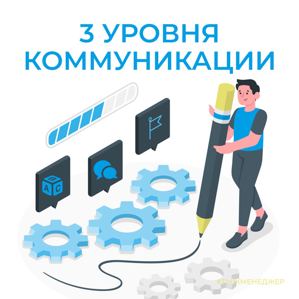 3 уровня коммуникации
Знаете, в чём проблема коммуникаций? 90% людей уверены, что у них всё отлично. А потом открываешь их письма — и хочется плакать | Сетка — социальная сеть от hh.ru