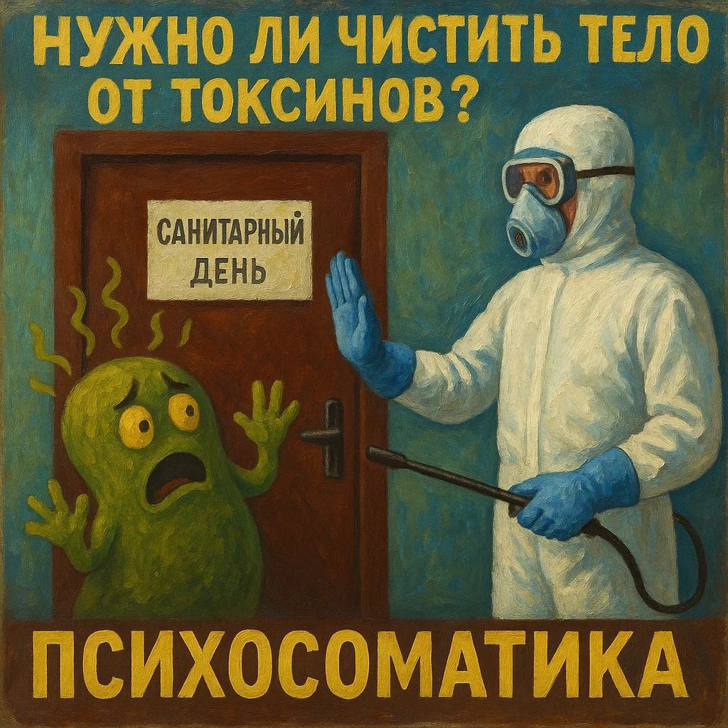 Нужно ли чистить тело от токсинов. Психосоматика. | Сетка — социальная сеть от hh.ru