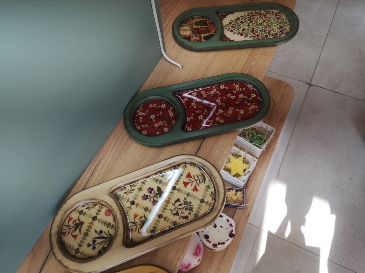 Подставки под чайные стаканчики и лёгкие закуски. Бишкек, Киргизия. Фотографии Ольги Никандрову. | Сетка — социальная сеть от hh.ru