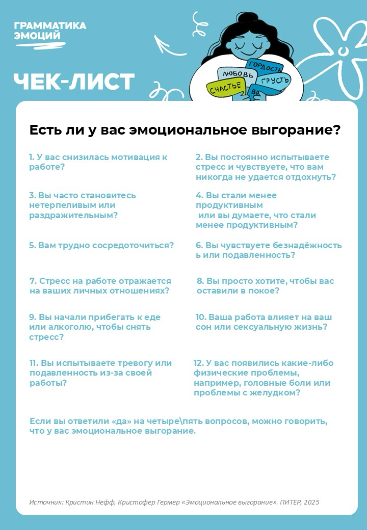 Есть ли у вас эмоциональное выгорание? | Сетка — социальная сеть от hh.ru