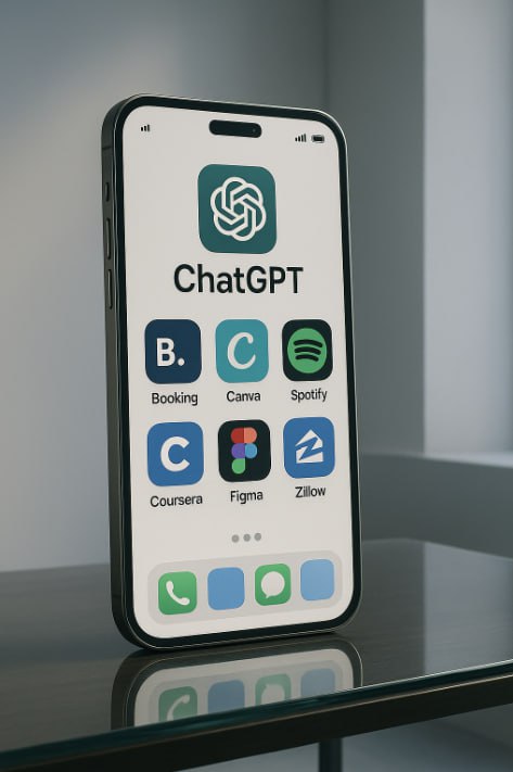 😹CHAT GPT В РОЛИ СМАРТФОНА
Внутри появляются приложения!
OpenAI официально запустила Apps внутри ChatGPT - теперь это не просто чат, а платформа, в которой можно запускать настоящие мини-программы, ка... | Сетка — социальная сеть от hh.ru