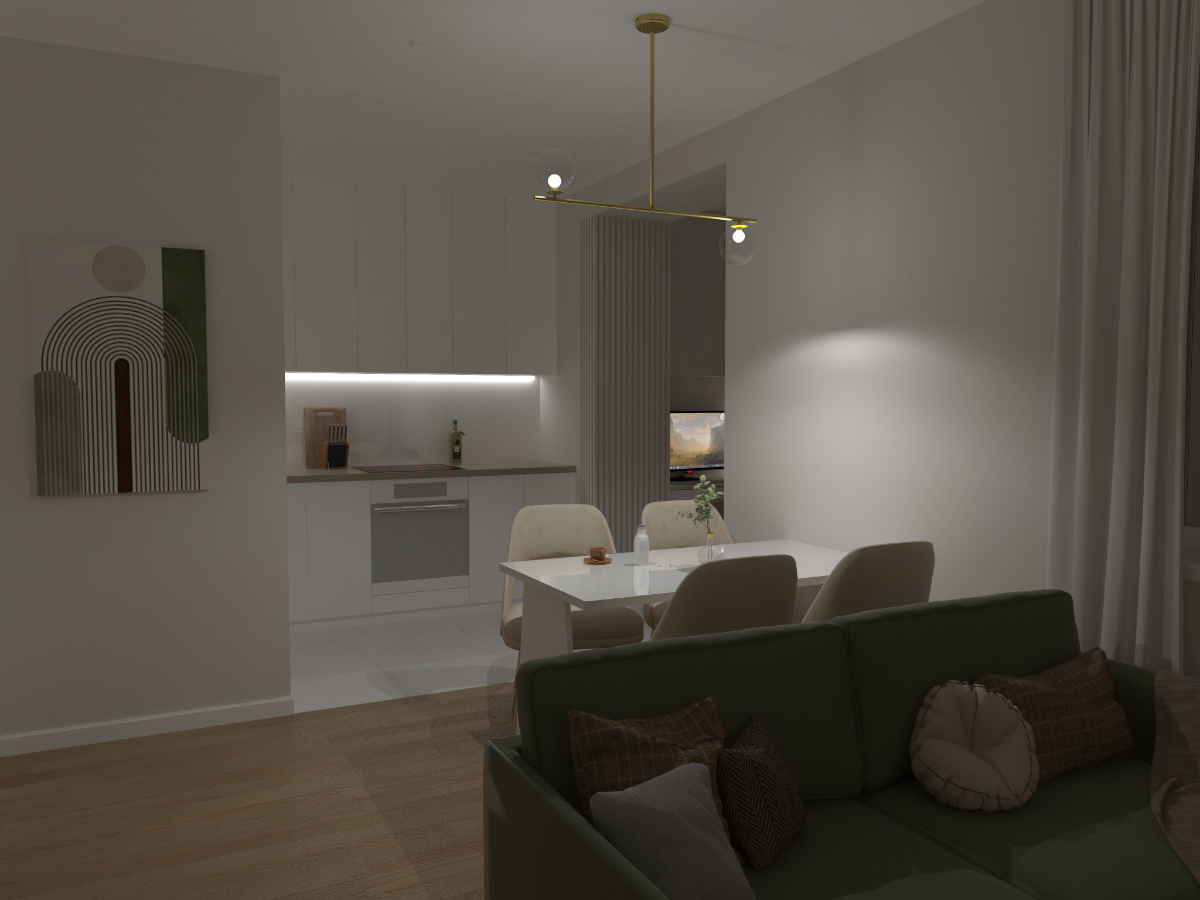 📍ДИЗАЙН ИНТЕРЬЕРА КВАРТИРЫ (40 КВ.М), ГОРОД БАЛАШИХА | Сетка — социальная сеть от hh.ru