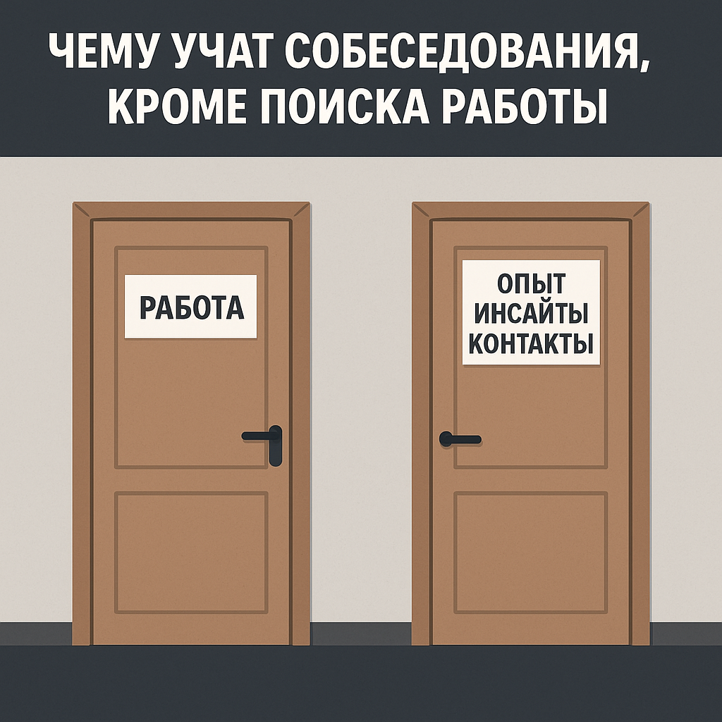 Чему учат собеседования, кроме поиска работы | Сетка — социальная сеть от hh.ru