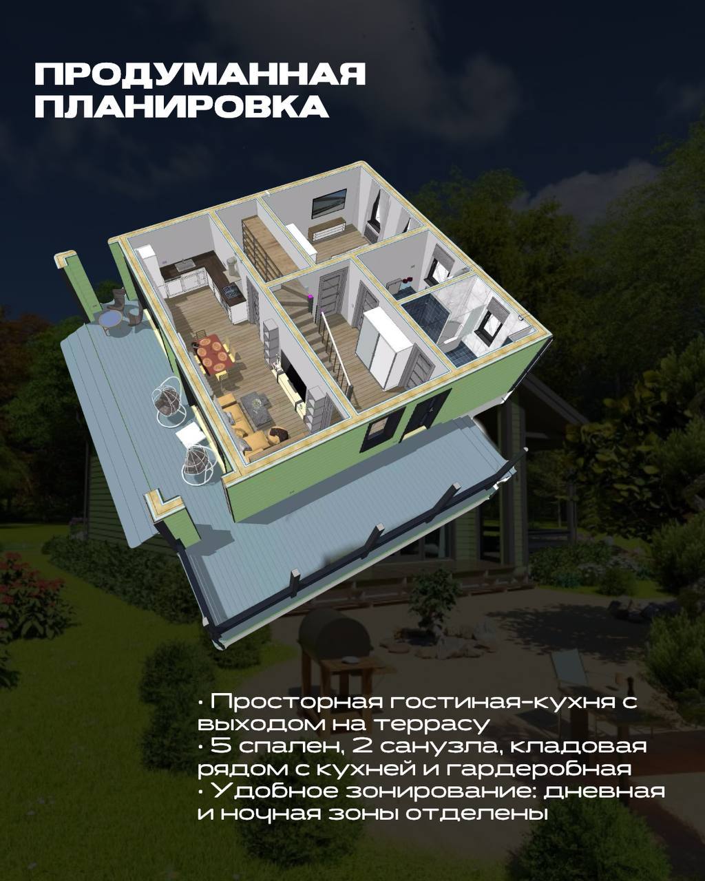 Дом «Атлас 177-2» — гармония барнхауса и современности
Парящие карнизы, второй свет и панорамное остекление — в этом доме сочетаются стиль, свет и комфорт | Сетка — социальная сеть от hh.ru