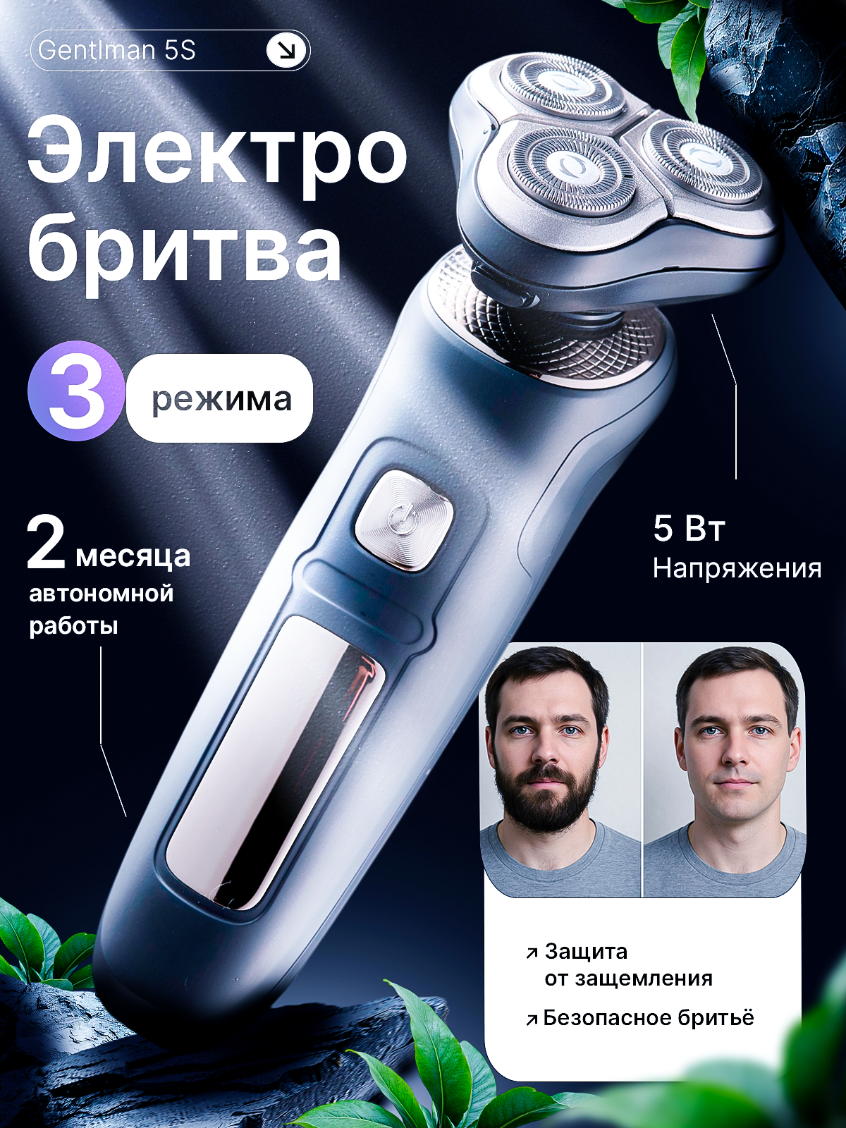 Электро бритва инфографика/карточка товара | Сетка — социальная сеть от hh.ru