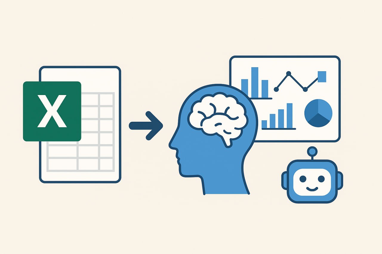 💡 ИИ в малом бизнесе: когда хватит Excel и пора в нейросети
📊 Рано или поздно таблицы перестают спасать | Сетка — социальная сеть от hh.ru