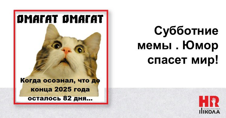 Субботние мемы
Еще не успели насладиться золотом осенней листвы, как в магазинах уже появляются новогодние украшения?! Как у вас настроение? Уже ждете новый год или еще хочется продлить золотую осень?... | Сетка — социальная сеть от hh.ru