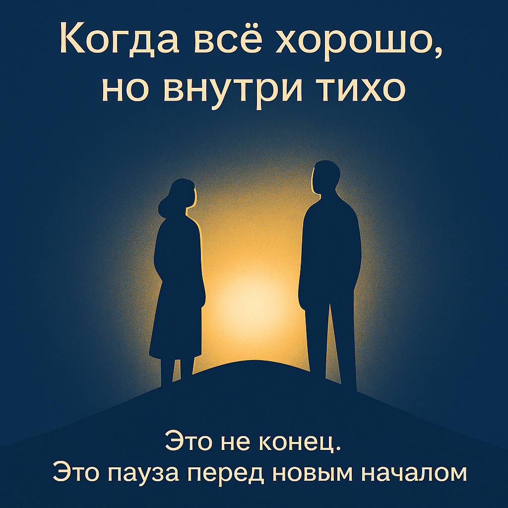 💬 Когда всё хорошо, но внутри тихо | Сетка — социальная сеть от hh.ru
