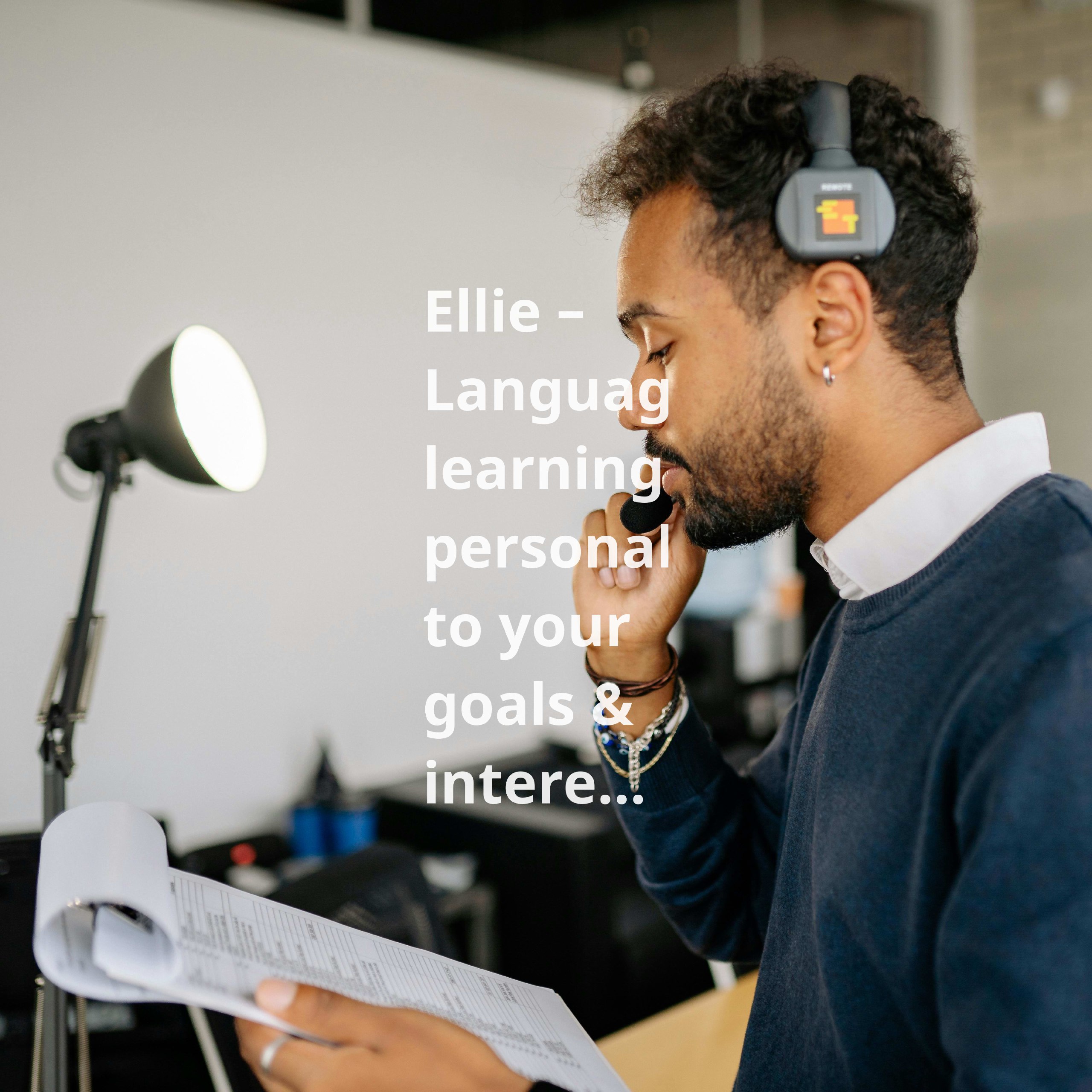 Ellie — ваш персональный помощник в изучении языка, адаптирующийся к вашим целям и интересам. Многие не достигают успеха в изучении языков из-за потери мотивации. Ellie помогает это исправить | Сетка — социальная сеть от hh.ru