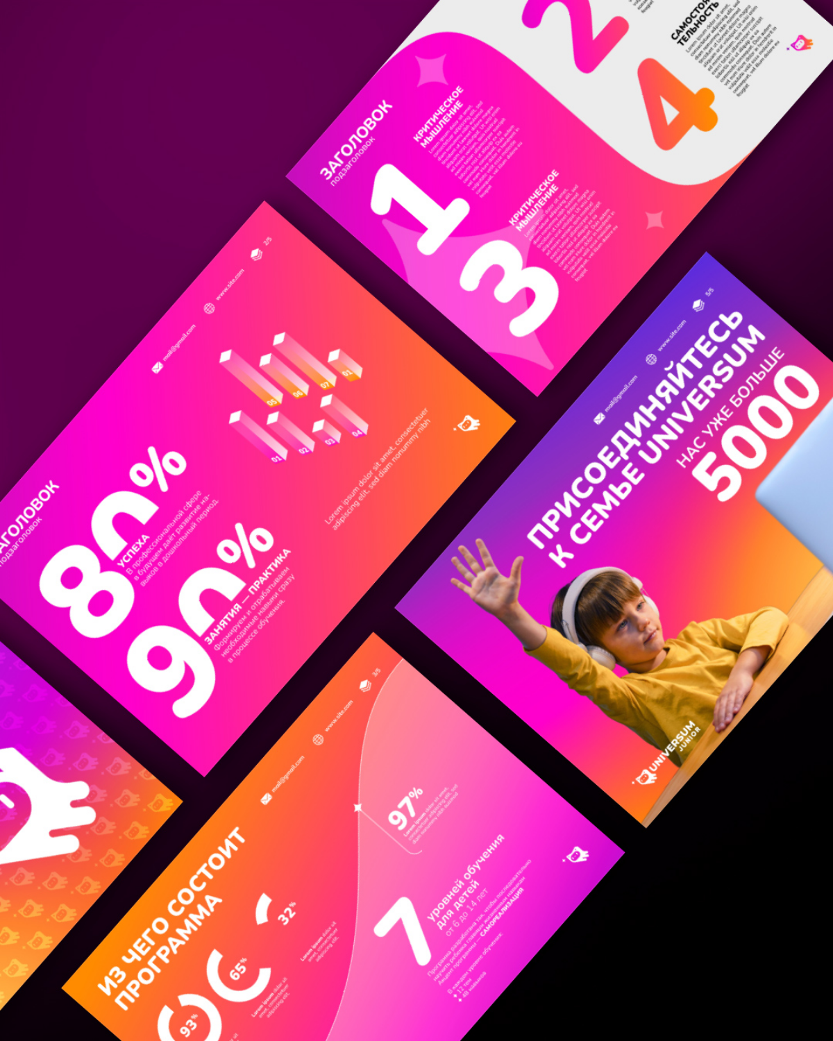 Дизайн для детской образовательной платформы | Сетка — социальная сеть от hh.ru