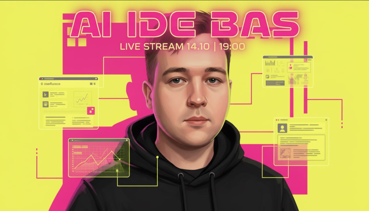 ⚡️ Почему техническим писателям пора дружить с AI IDE BAS?
Обсудим это вместе с нашим гостем - Антоном Гафаровым, техническим писателем и автором Telegram-канала Parawriter
💬 На стриме:
🔠обсудим, как ... | Сетка — социальная сеть от hh.ru