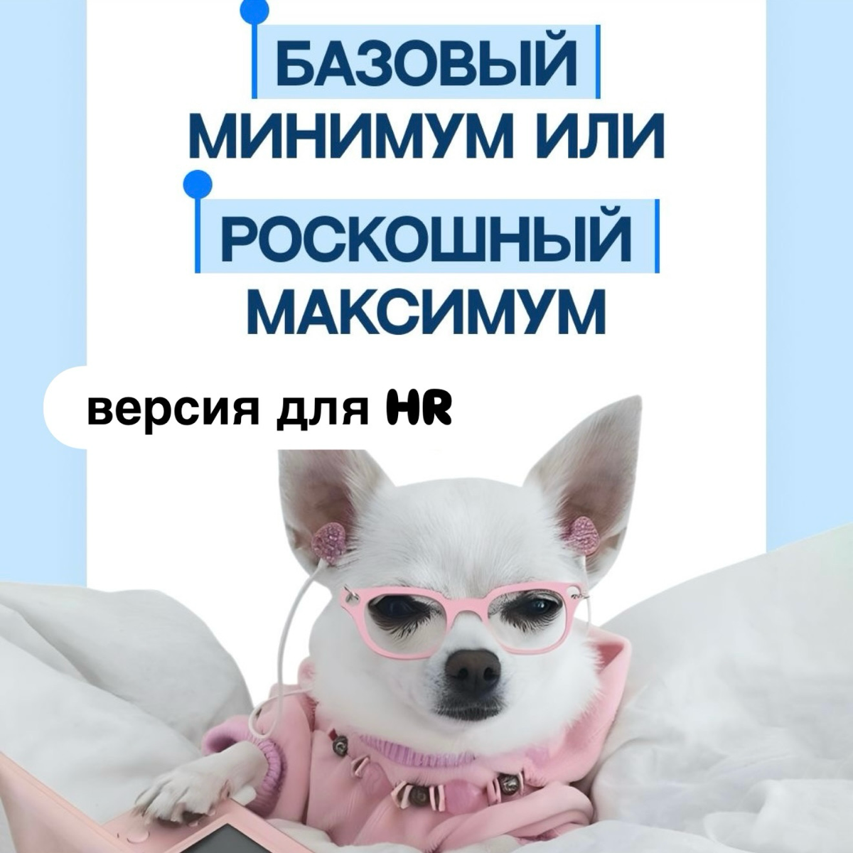 Сотруднику базовый минимум, а клиенту роскошный максимум?! | Сетка — социальная сеть от hh.ru