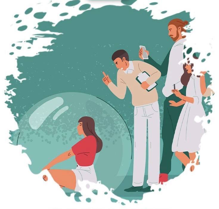 В терапии можно учиться говорить «нет» без страха
«А если я поставлю границы — со мной перестанут общаться»
Знакомый страх?
Мы часто боимся, что границы — это ультиматум. Стена | Сетка — социальная сеть от hh.ru