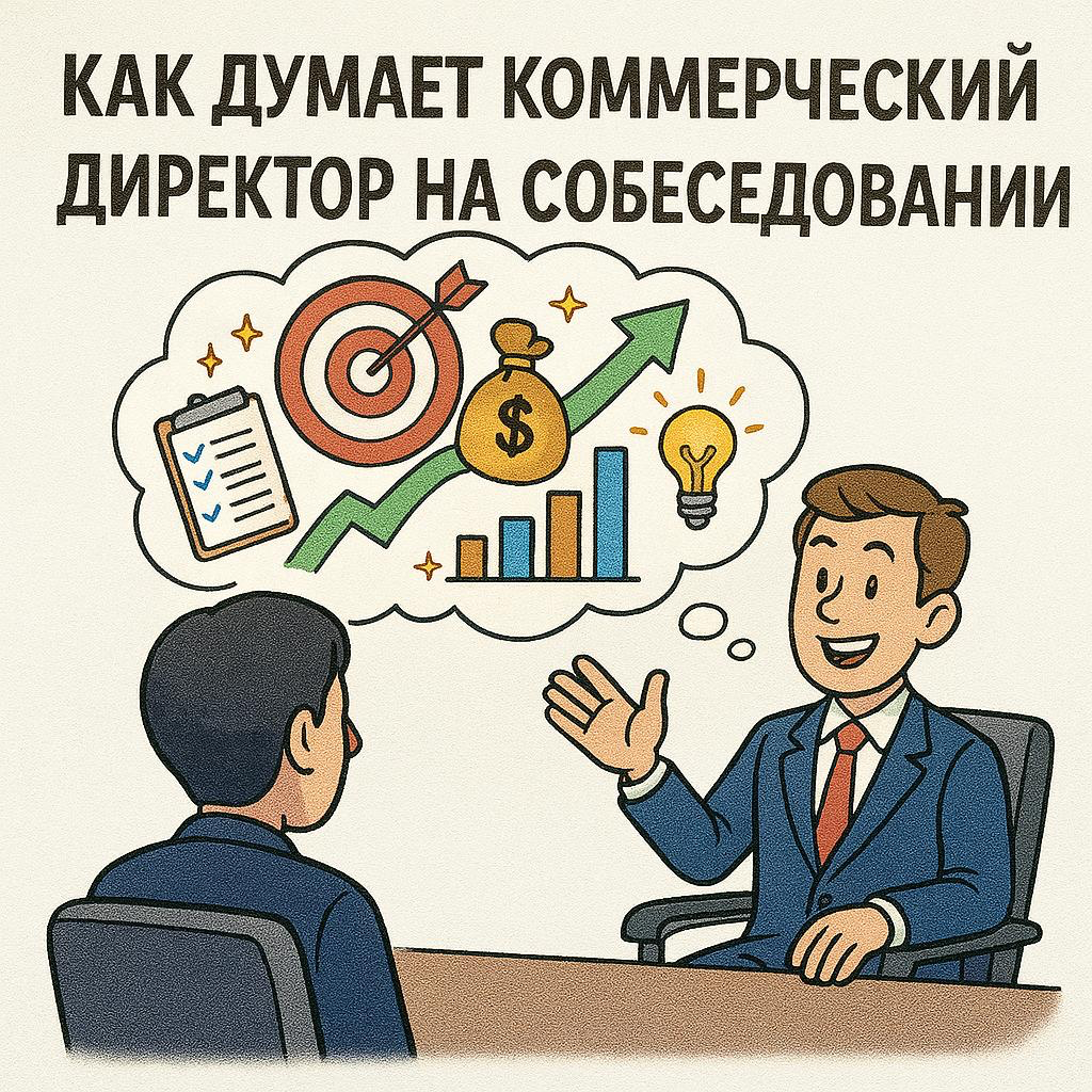 🎯 КАК ДУМАЕТ КОММЕРЧЕСКИЙ ДИРЕКТОР НА СОБЕСЕДОВАНИИ | Сетка — социальная сеть от hh.ru