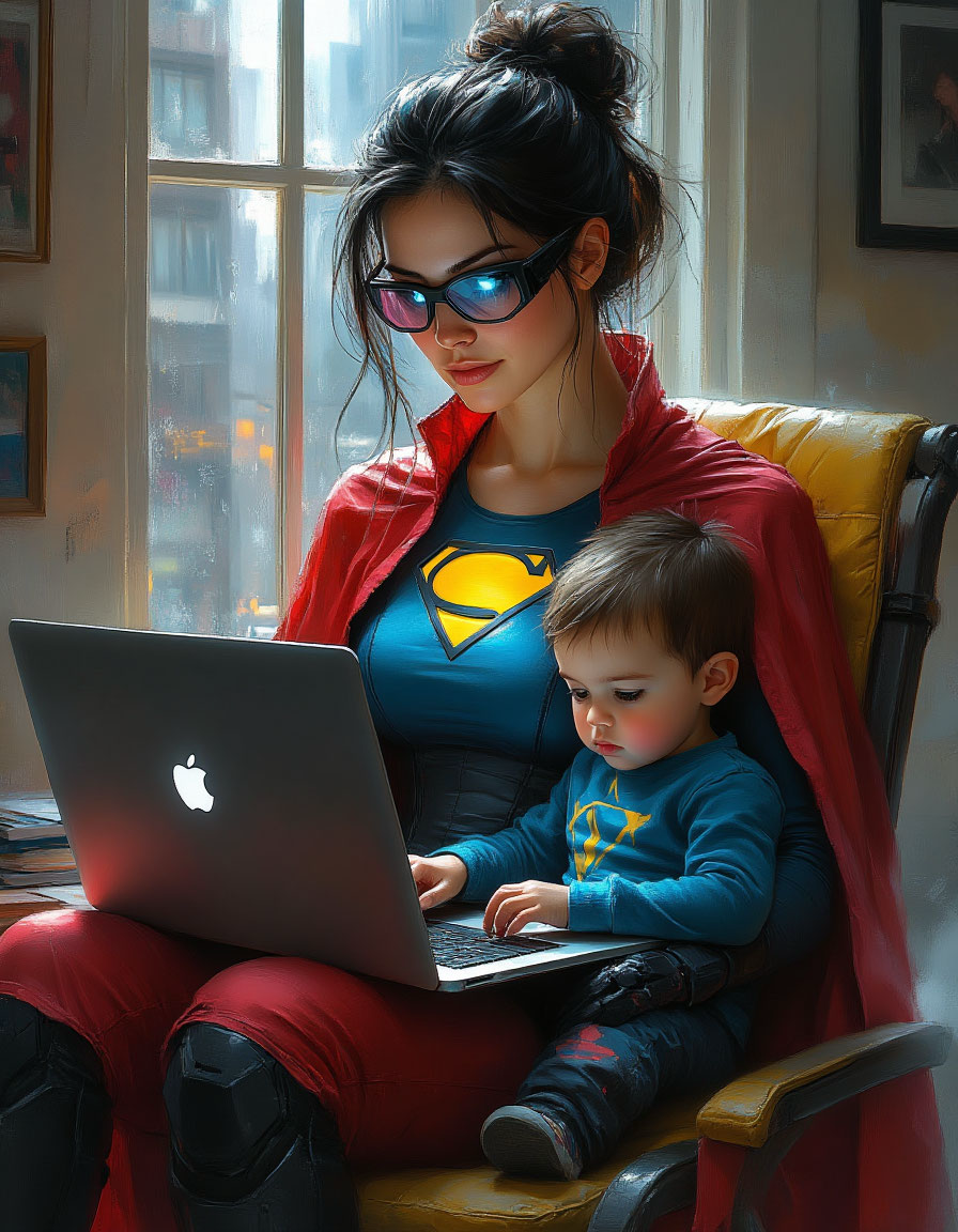 Трудоголики в декрете: когда пеленки соседствуют с дедлайнам | Сетка — социальная сеть от hh.ru