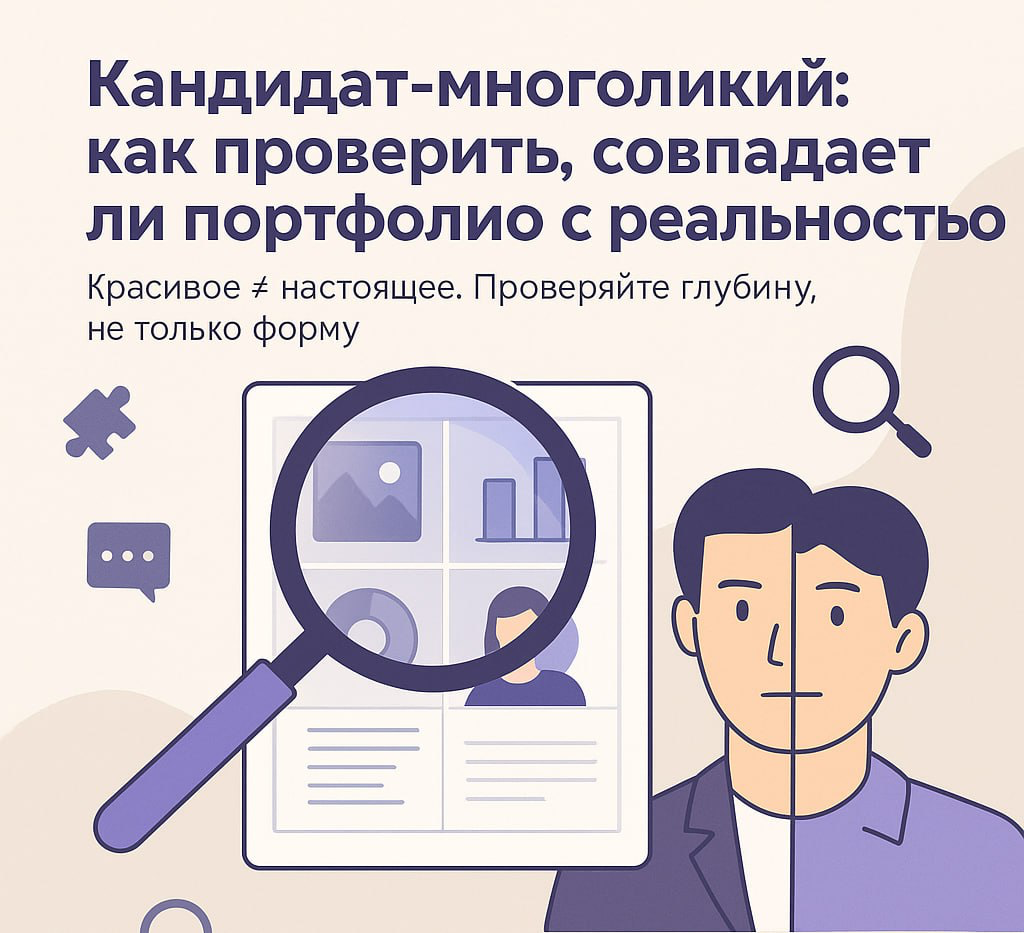 🎭 Кандидат-многоликий: как проверить навыки и реальность | Сетка — социальная сеть от hh.ru