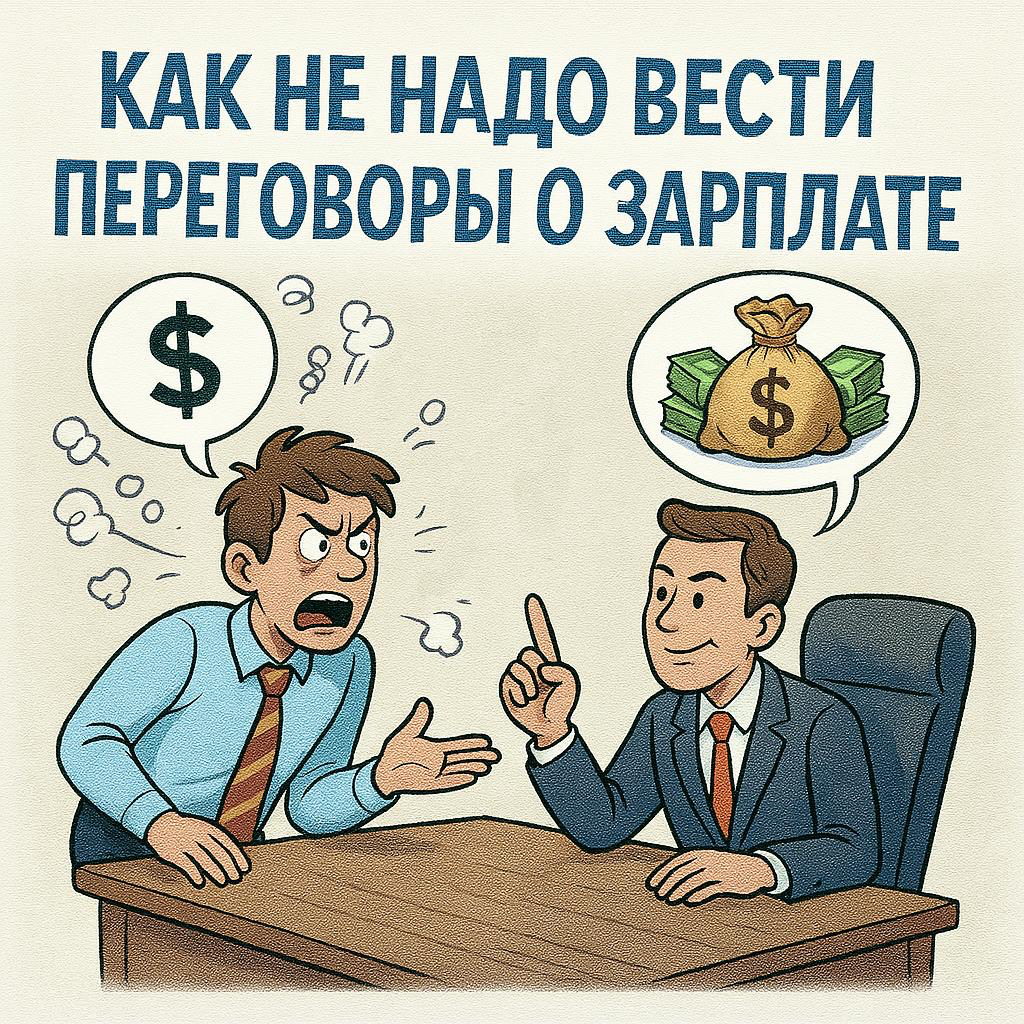 💸 КАК НЕ НАДО ВЕСТИ ПЕРЕГОВОРЫ О ЗАРПЛАТЕ | Сетка — социальная сеть от hh.ru