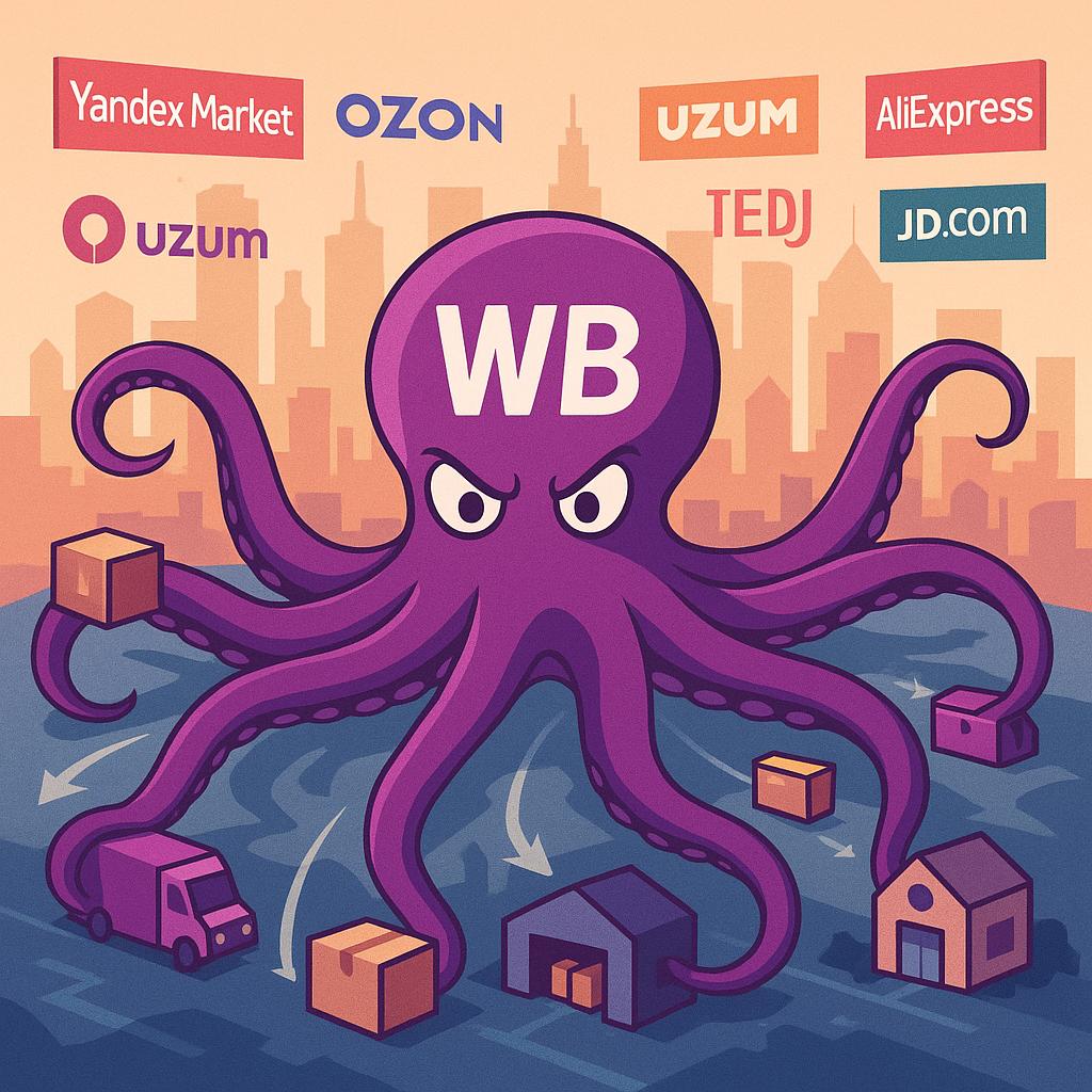 Суперцикл начался: WB, Market, Temu, AliExpress - игра за кошелёк узбекского покупателя
Горячее за 13-14 октября: в Ташкенте запущен гигантский хаб Wildberries, а объединённая Wildberries & Russ вошла... | Сетка — социальная сеть от hh.ru
