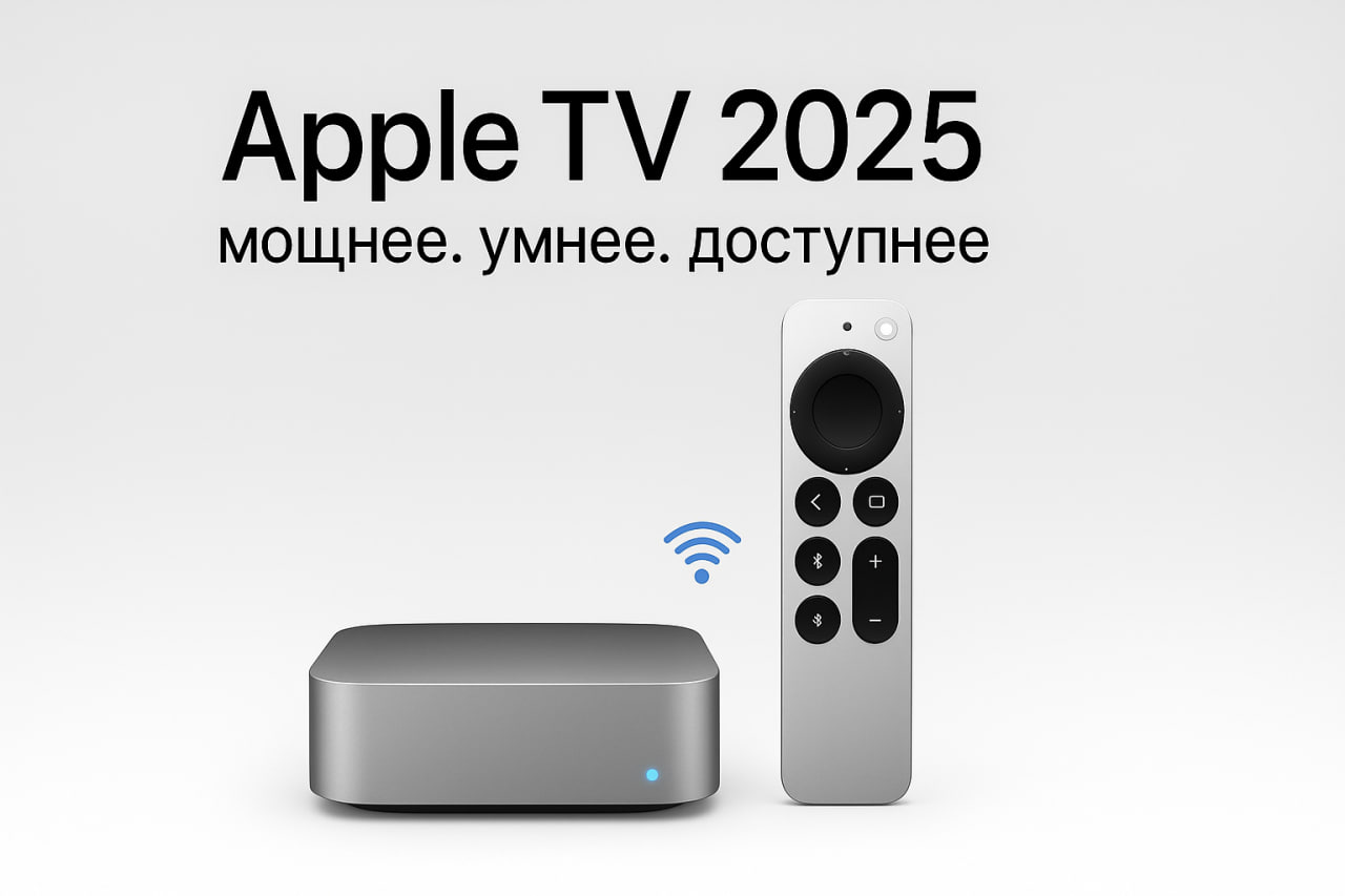 Apple готовит обновление своей ТВ-приставки Apple TV 4K в конце 2025 года, и инсайдеры раскрыли ряд ожидаемых новшеств
Во-первых, устройство, вероятно, получит фирменный коммуникационный чип Apple N1 ... | Сетка — социальная сеть от hh.ru