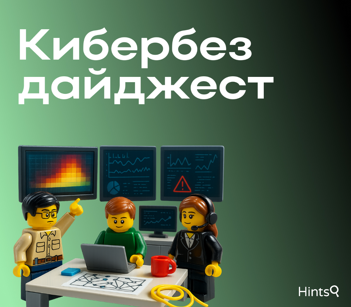Кибербез дайджест от Hints с новостями за прошлую неделю ✨ | Сетка — социальная сеть от hh.ru