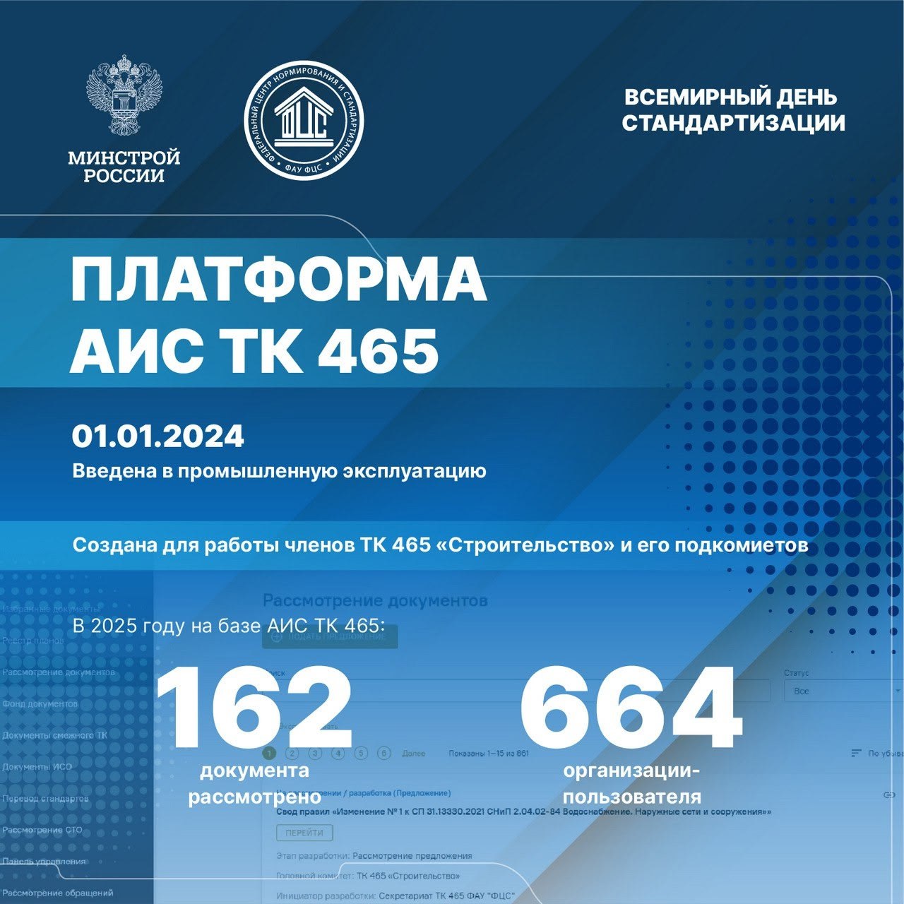 Сегодня, 14 октября – Всемирный день стандартов!
📄 Стандартизация является основой устойчивого развития строительной отрасли России | Сетка — социальная сеть от hh.ru