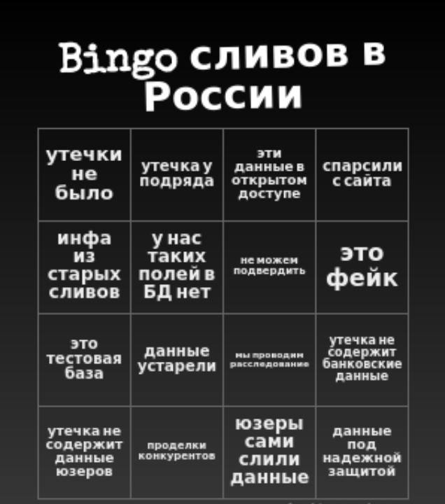 Карта оправданий после взлома. | Сетка — социальная сеть от hh.ru