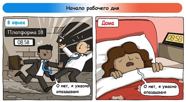 Офис против хаты: где твоя карьера сдохнет? | Сетка — социальная сеть от hh.ru