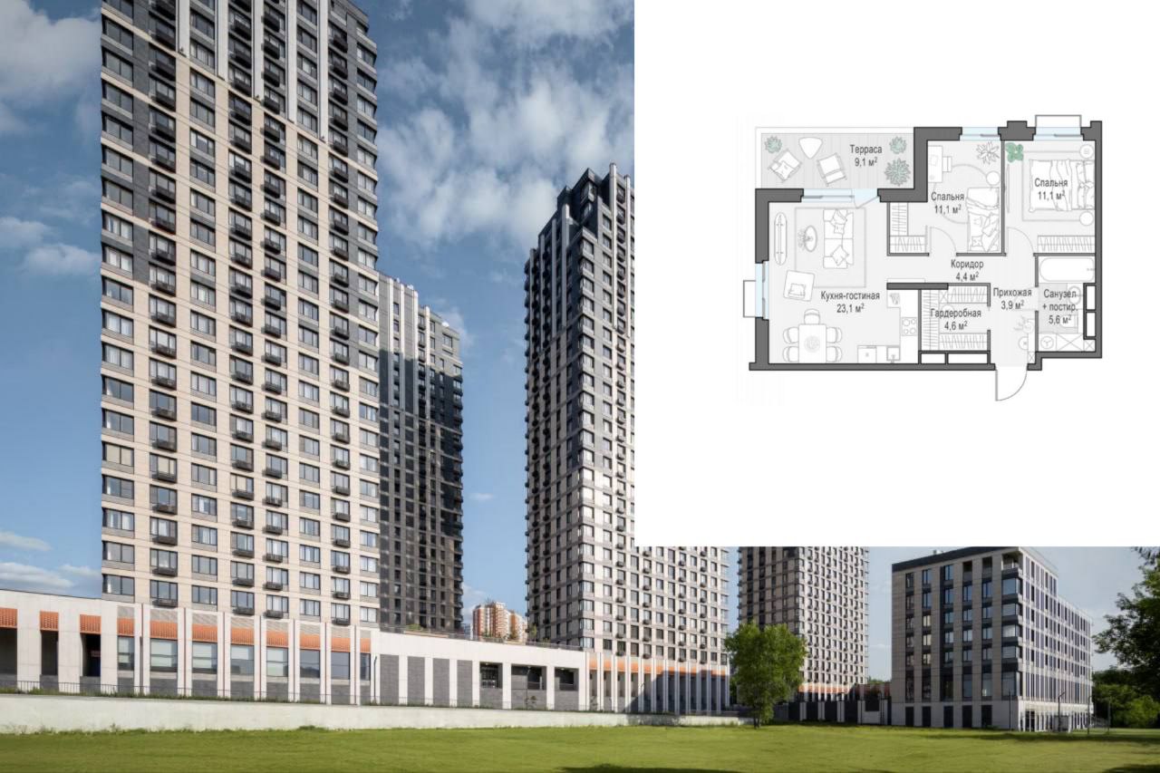 🏙 Квартира с террасой в готовом квартале — и видами на МГУ и Москва-Сити!  
Вы получаете:
✔ Панорамные виды на главные символы Москвы
✔ Собственную просторную террасу — отдыхайте на свежем воздухе, не... | Сетка — социальная сеть от hh.ru