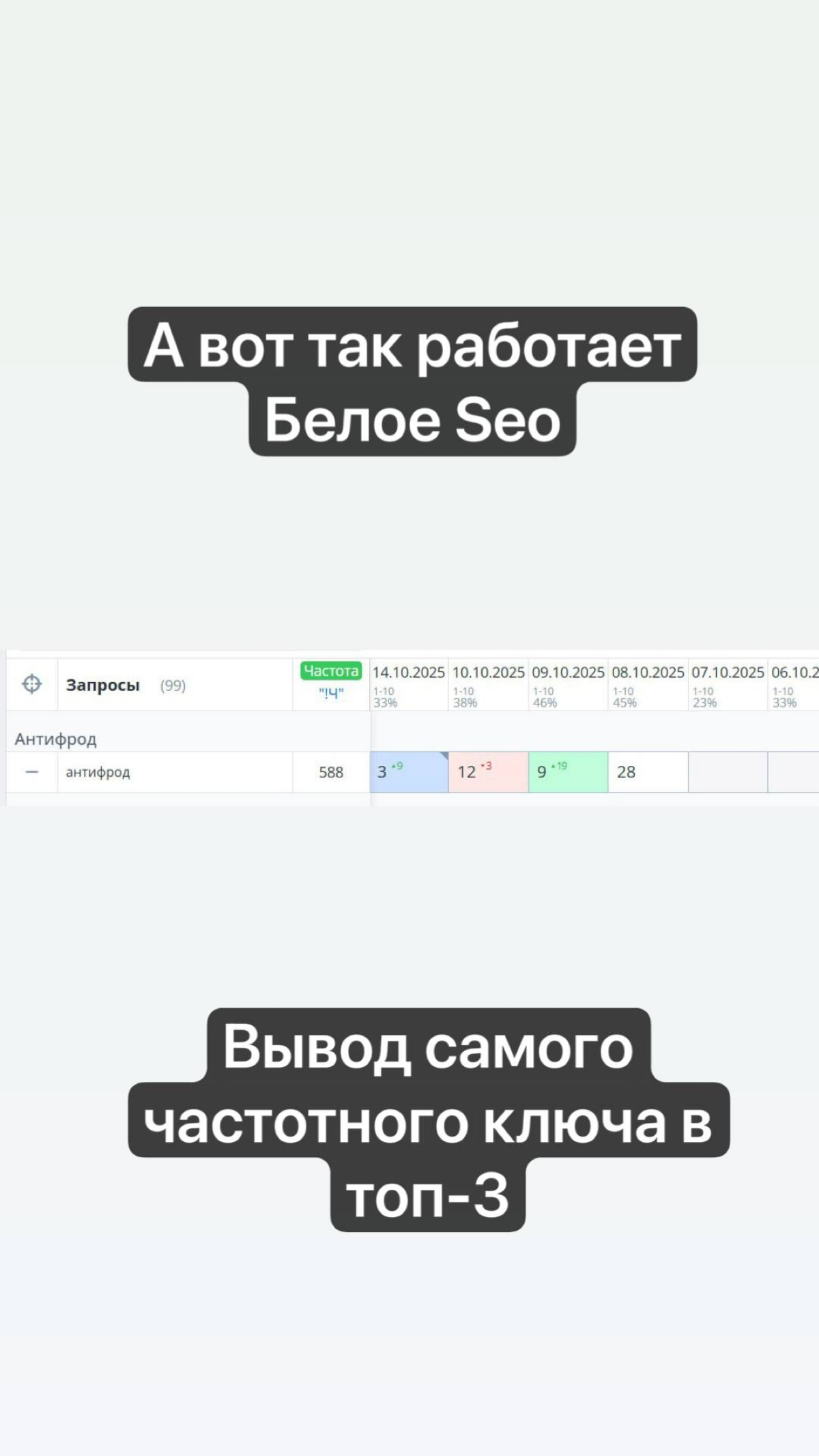 Seo кейс антифрод | Сетка — социальная сеть от hh.ru