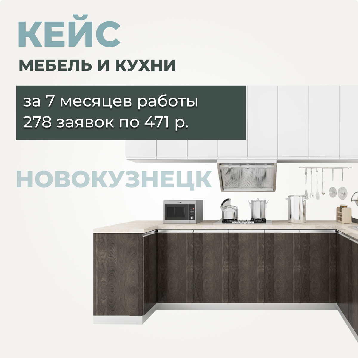 Кейс кухни в ВК. Новокузнецк | Сетка — социальная сеть от hh.ru
