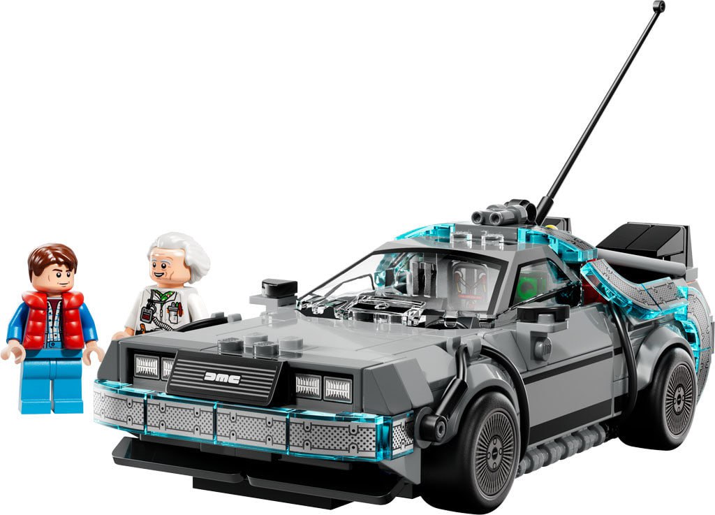 LEGO представили новый набор из «Назад в будущее». Конструктор включает 357 деталей, в продажу поступит 1 января 2026 года за $28 (2200 рублей) | Сетка — социальная сеть от hh.ru