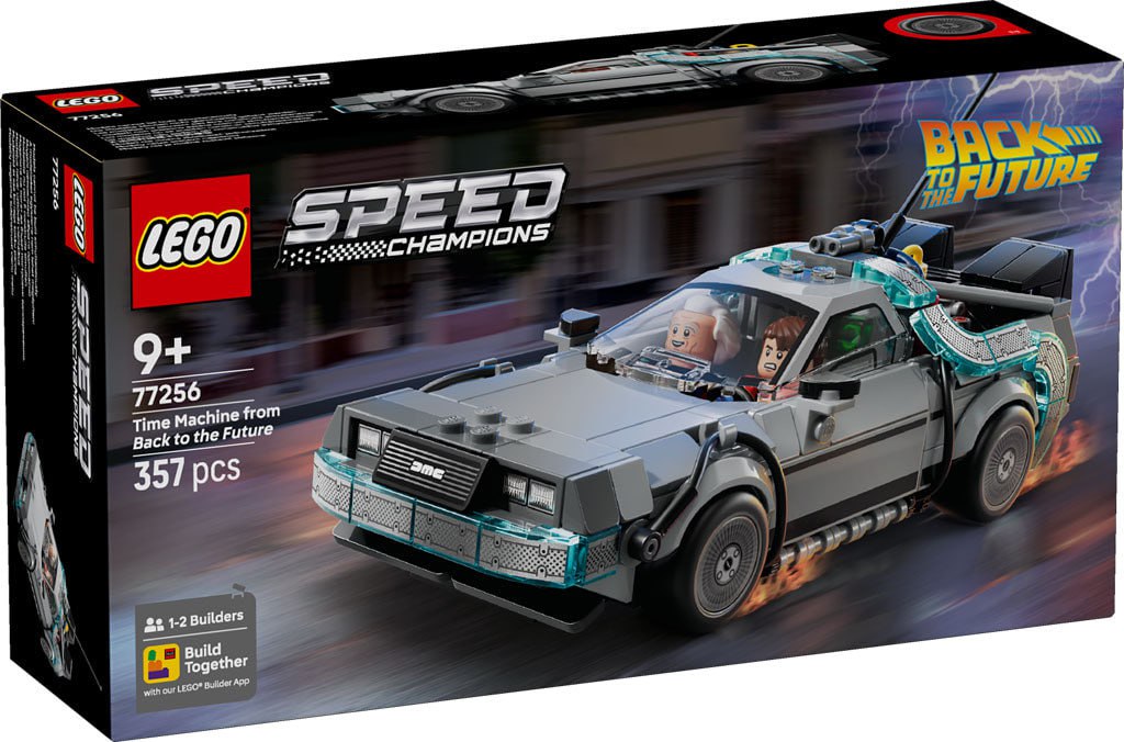 LEGO представили новый набор из «Назад в будущее». Конструктор включает 357 деталей, в продажу поступит 1 января 2026 года за $28 (2200 рублей) | Сетка — социальная сеть от hh.ru