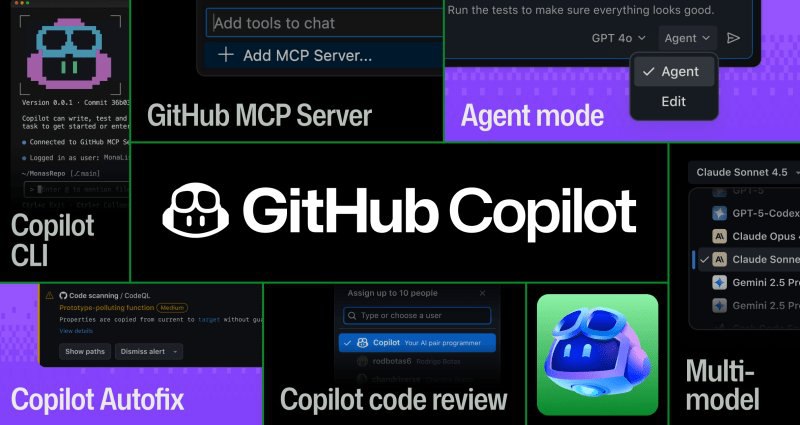 🚀 GitHub Copilot стал агентом с мозгами
GitHub представил масштабное обновление Copilot — теперь это не автодополнение, а полноценный AI-агент | Сетка — социальная сеть от hh.ru