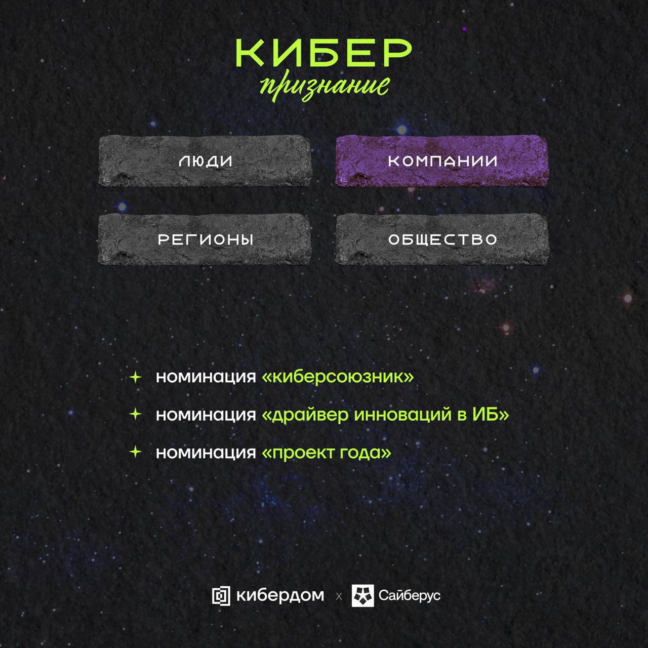 ⏺ Прием заявок на национальную премию в области кибербезопасности «Киберпризнание» продлится до 10 ноября
Это первая в России инициатива проекта Кибердом и Фонда развития результативной кибербезопасно... | Сетка — социальная сеть от hh.ru