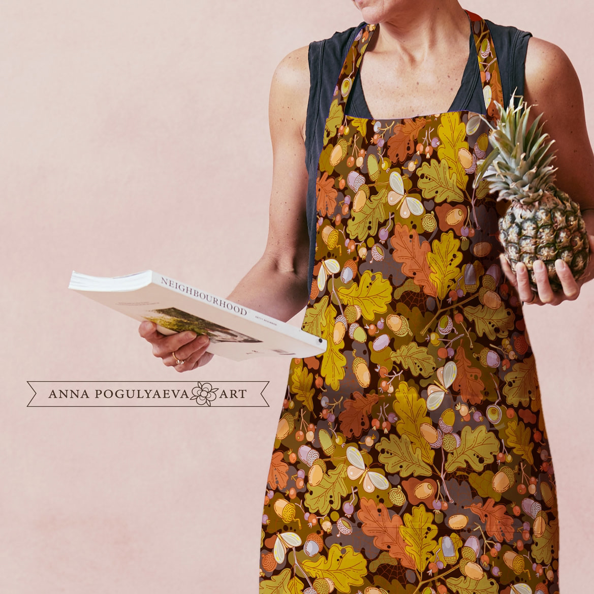 Осень пришла. Бесшовный векторный принт для ткани | Сетка — социальная сеть от hh.ru