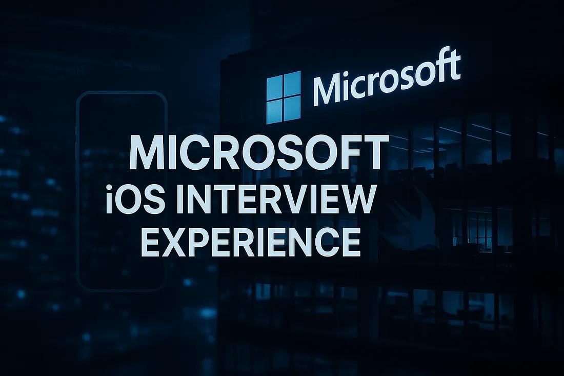 Опыт собеседования с iOS-разработчиком в Microsoft
В этом посте подробно описаны все раунды, типы задаваемых вопросов, подход автора к ним и то, чему он научился в процессе | Сетка — социальная сеть от hh.ru