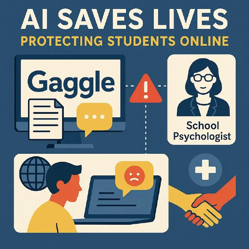 Как AI спасает детей от опасностей в сети, и почему такой ниши нет в СНГ
Американская платформа Gaggle крутой пример того, как искусственный интеллект может защищать школьников, а не только развлекать... | Сетка — социальная сеть от hh.ru