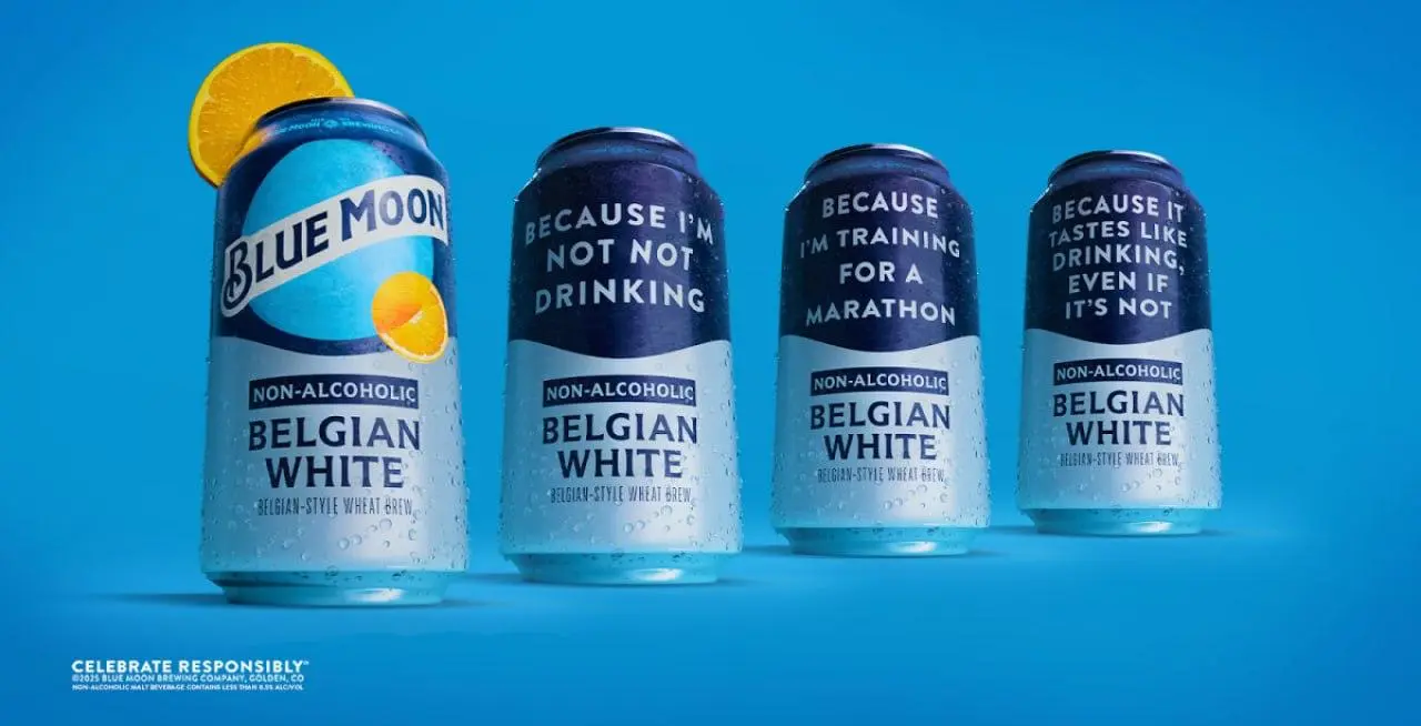 Забавная кампания от бренда пива Blue Moon: они решили помочь людям, которые пьют безалкогольное пиво | Сетка — социальная сеть от hh.ru