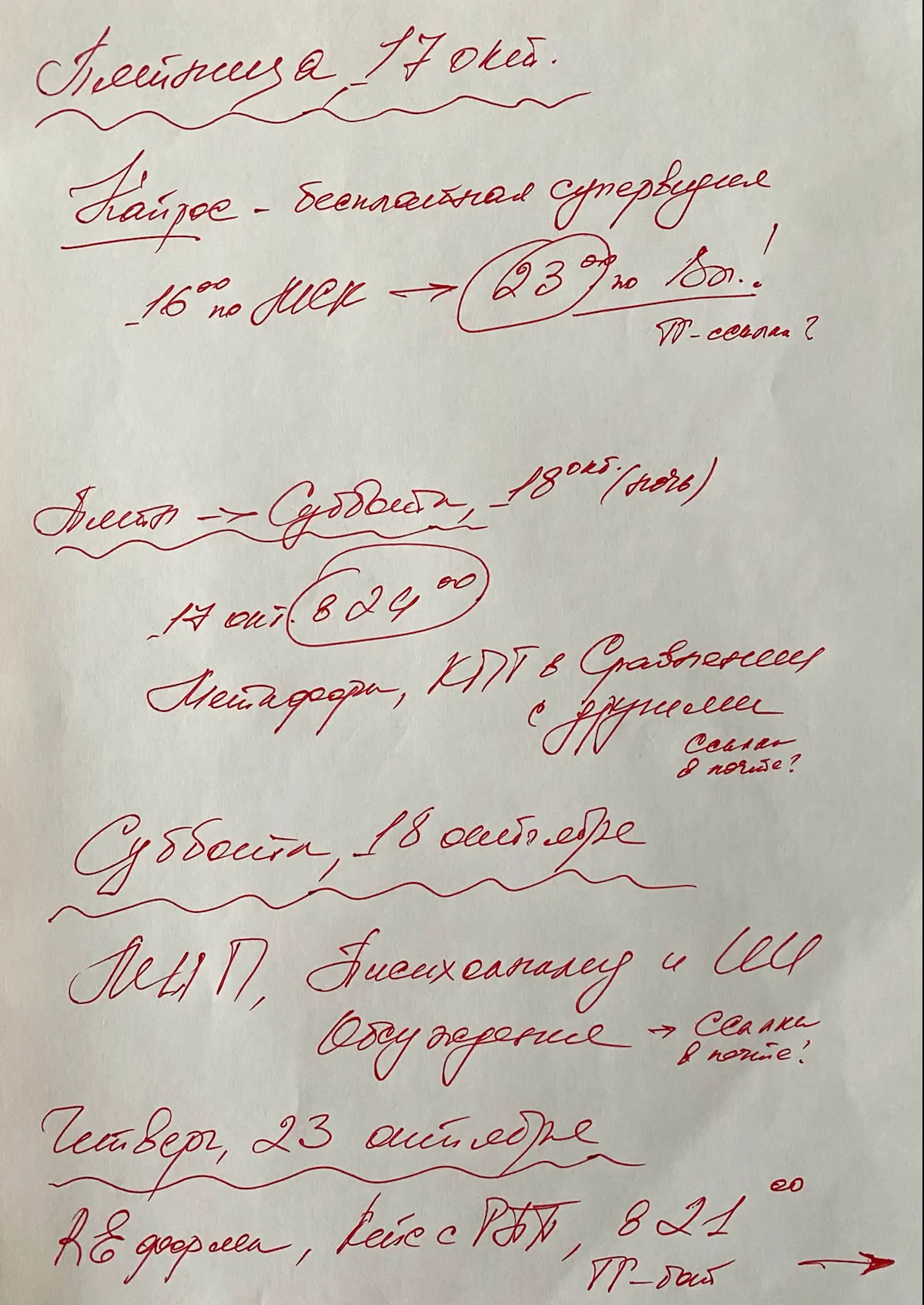 Планы. | Сетка — социальная сеть от hh.ru