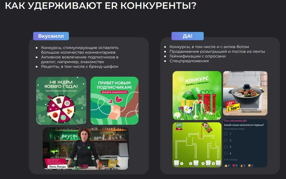 ⚡️ Телеграм стал главной площадкой продвижения для продуктовых ритейлеров в 2025 году
🔣 Лидеры по числу подписчиков: «Пятёрочка», «Чижик», «Лента» и «Дикси»
🔣 Следом идут: «Магнит», FixPrice, «ВкусВил... | Сетка — социальная сеть от hh.ru