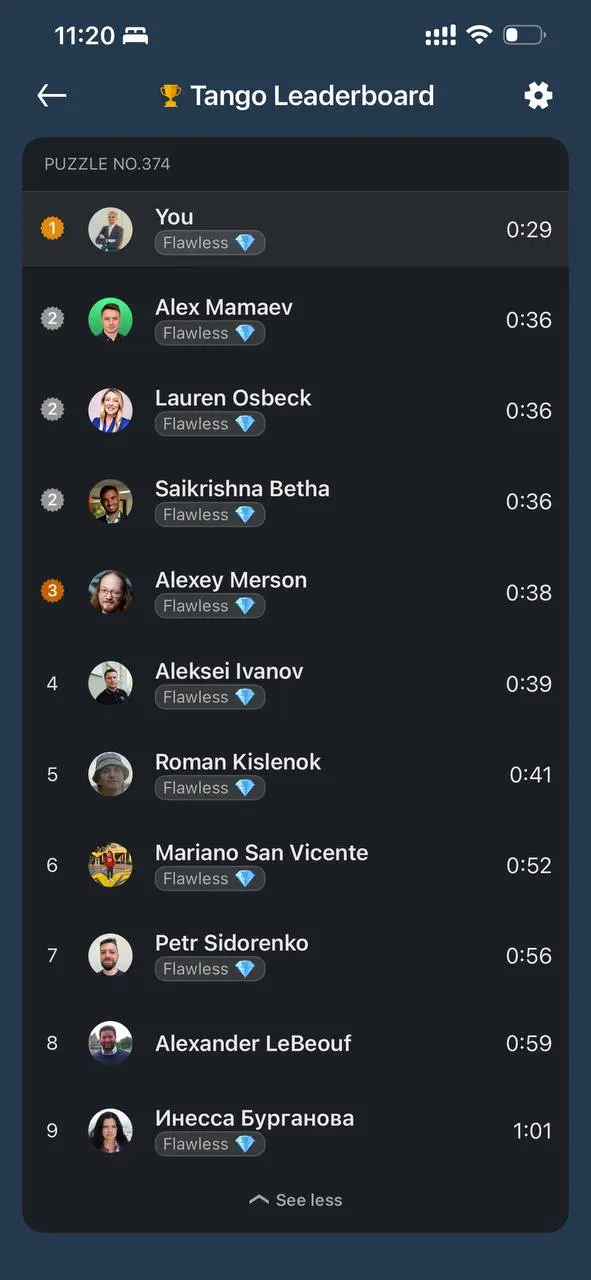 С интересом продолжаю следить за тем, как развиваются игры внутри LinkedIn.
Их все несколько штук, простенькие головоломки, может уже даже по второму кругу пошли | Сетка — социальная сеть от hh.ru